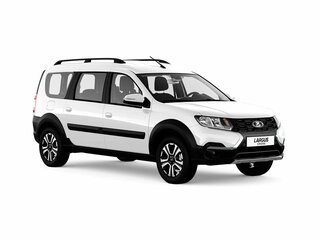 2025 Lada (ВАЗ) Largus Cross I Рестайлинг, белый, 1807000 рублей, вид 1