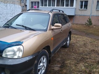 2003 Hyundai Santa Fe I, бежевый, 375000 рублей, вид 1