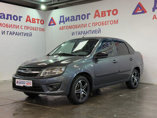 2017 Lada (ВАЗ) Granta I, серый, 427000 рублей, вид 1