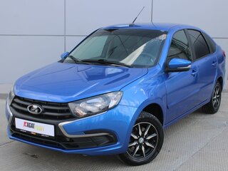 2019 Lada (ВАЗ) Granta I Рестайлинг, синий, 699000 рублей, вид 1