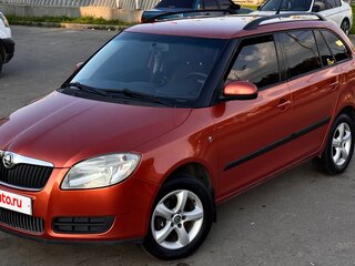 2008 Skoda Fabia II, оранжевый, 425000 рублей, вид 1