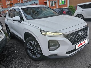 2020 Hyundai Santa Fe IV, белый, 3970000 рублей, вид 1
