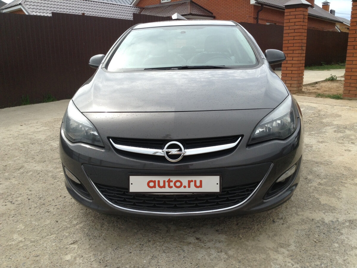 Opel Astra j Рестайлинг 2014