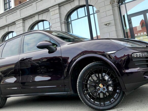 2011 Porsche Cayenne S II (958), фиолетовый - вид 23