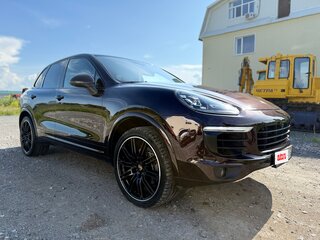2017 Porsche Cayenne Diesel II Рестайлинг (958), коричневый, 4990000 рублей, вид 1