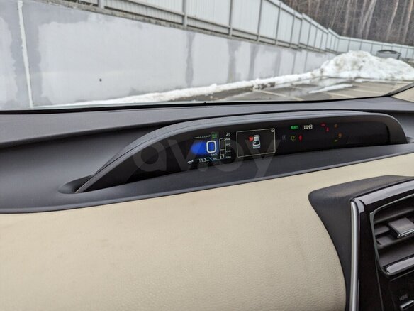 2021 Toyota Prius IV Рестайлинг (XW50), голубой, 1972184 рублей - вид 10