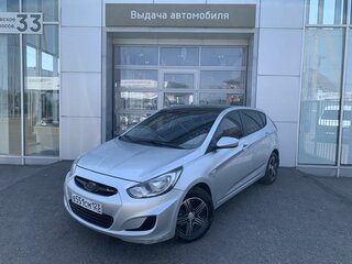 2011 Hyundai Solaris I, серебристый, 590000 рублей, вид 1