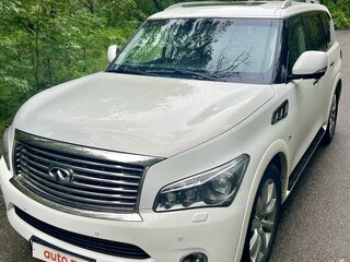 2014 Infiniti QX80 I, белый, 2799000 рублей, вид 1