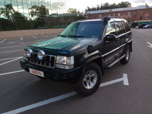 1992 Jeep Grand Cherokee I (ZJ), чёрный