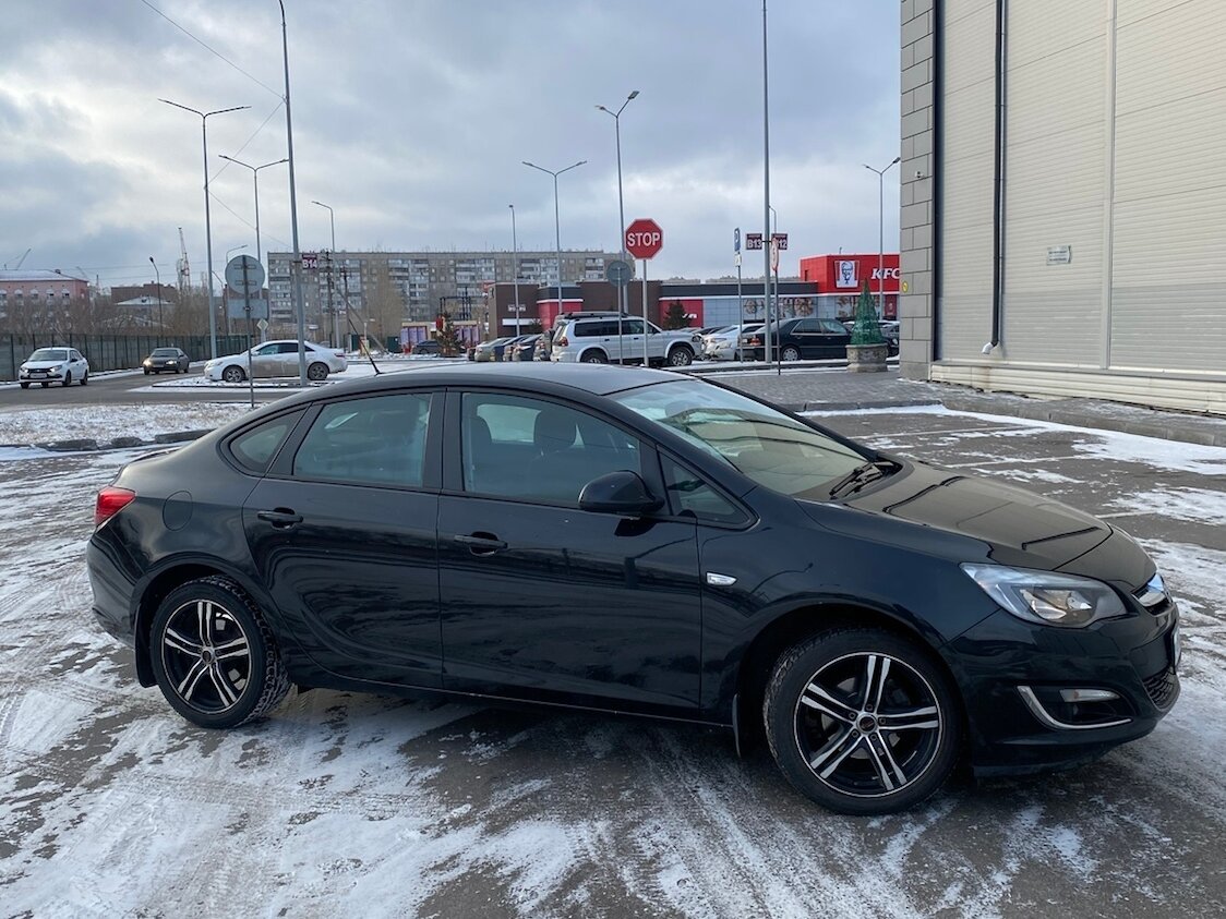 Купить б/у Opel Astra J Рестайлинг 1.6 AT (115 л.с.) бензин автомат в ...