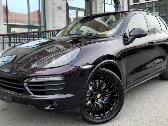 2011 Porsche Cayenne S II (958), фиолетовый - вид 10