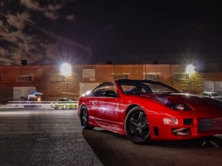 1996 Nissan Fairlady Z IV (Z32), красный, 2150000 рублей, вид 1