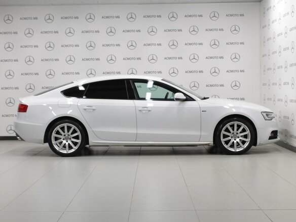 2015 Audi A5 I (8T) Рестайлинг, белый - вид 2