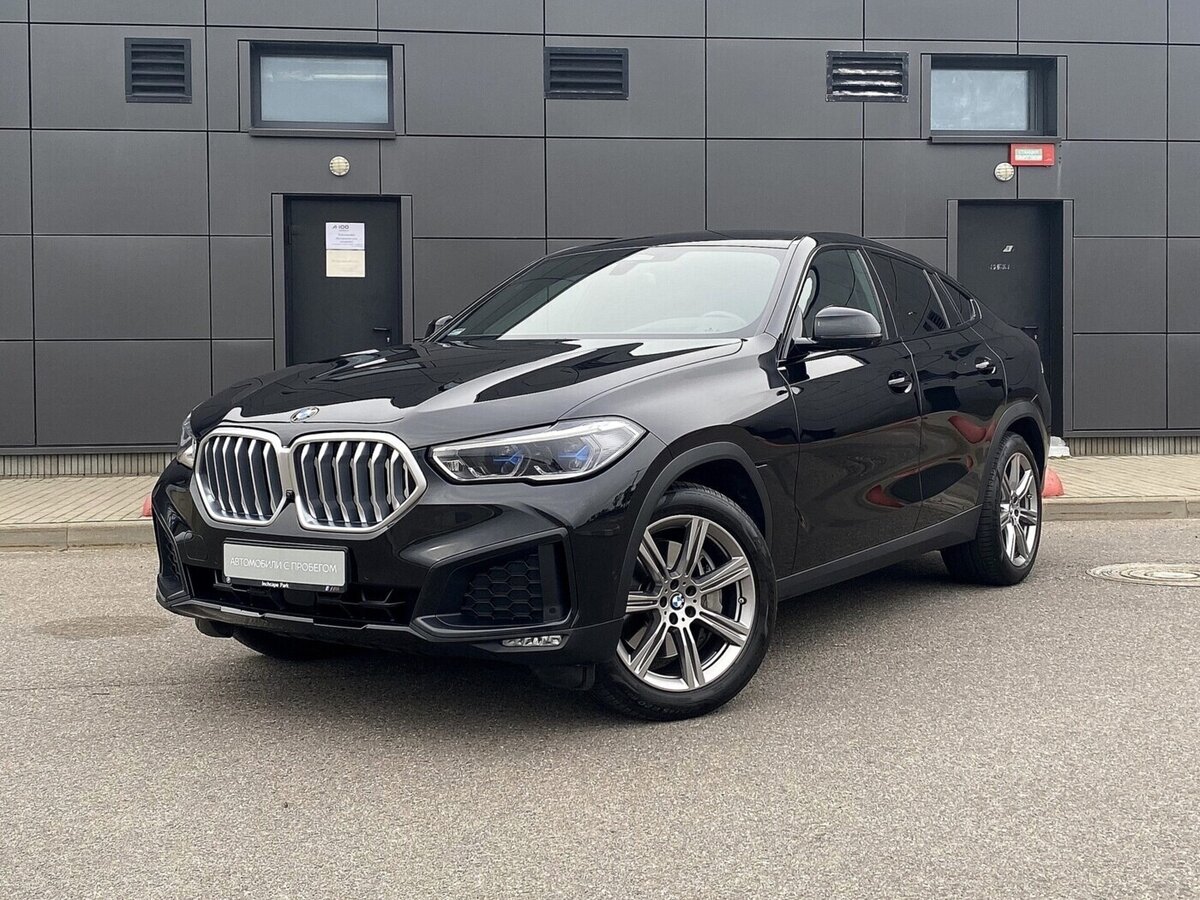 Купить б/у BMW X6 III (G06) 40d 3.0d AT (340 л.с.) 4WD дизель автомат в ...