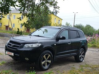 2006 Hyundai Santa Fe II, чёрный, 800000 рублей, вид 1