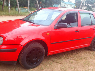 1999 Volkswagen Golf IV, красный, 350000 рублей, вид 1