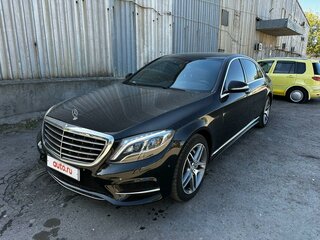 2014 Mercedes-Benz S-Класс 350 CDI BlueTEC Long 9G-TRONIC VI (W222, C217), чёрный, 3300000 рублей, вид 1