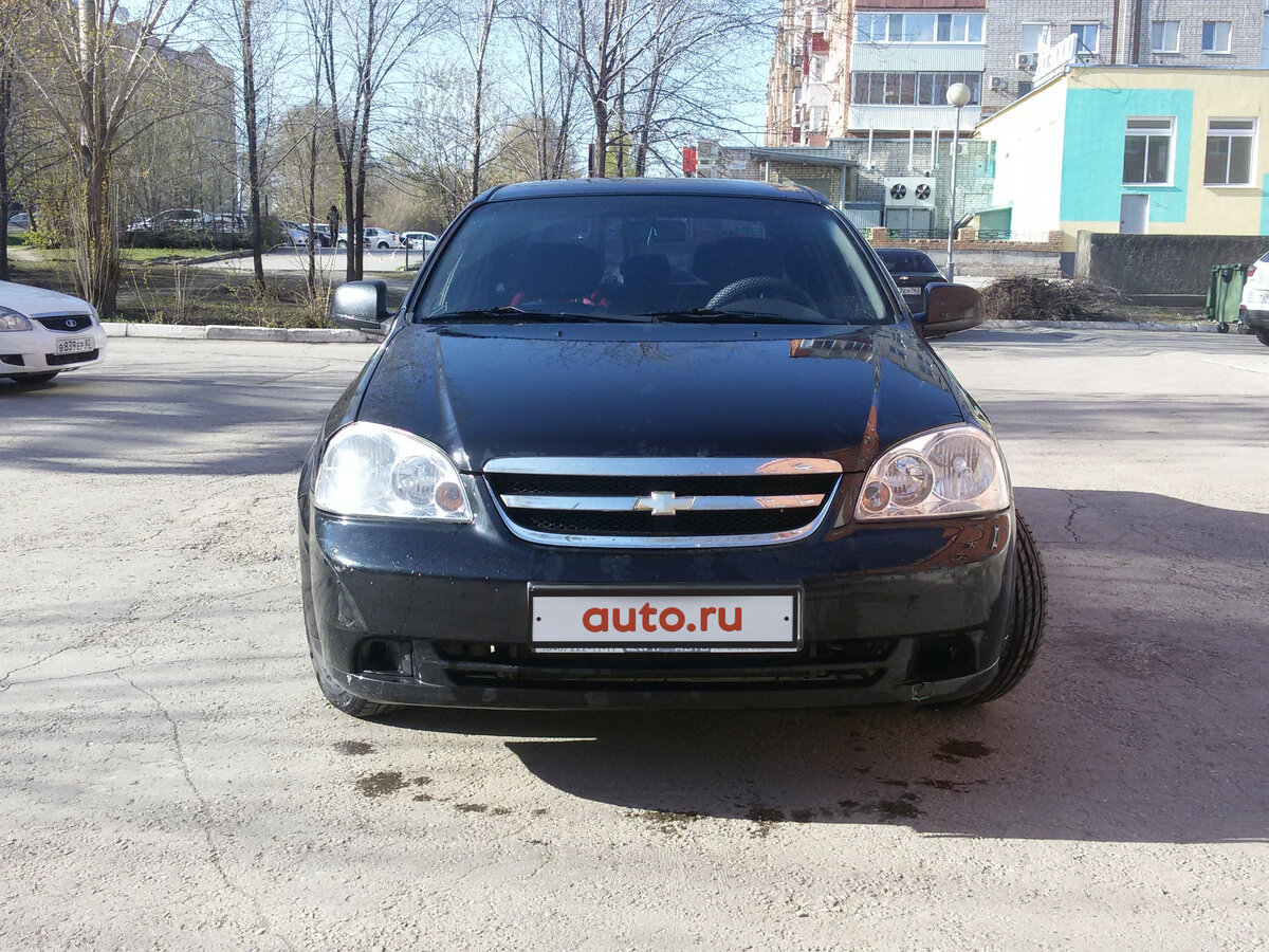 Chevrolet Lacetti 2011 седан чёрный