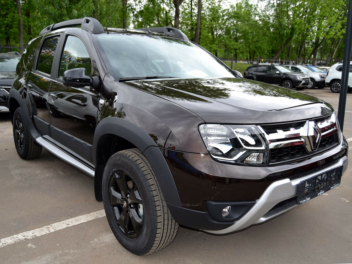Рено Дастер Темно Серый Фото