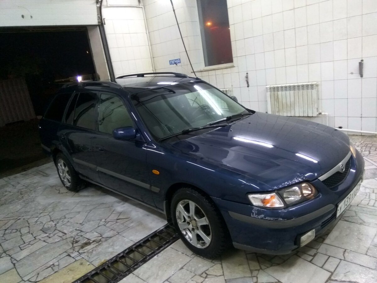 1998 мазда 626 дымит