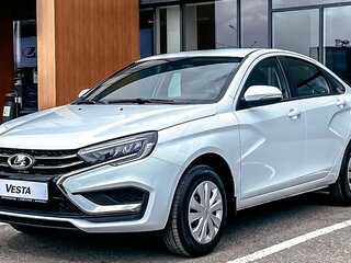 2025 Lada (ВАЗ) Vesta I Рестайлинг (NG), белый, 1861000 рублей, вид 1