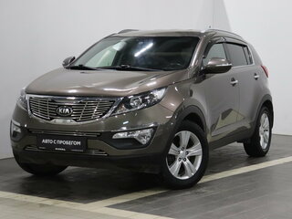 2013 Kia Sportage III, коричневый, 1166000 рублей, вид 1