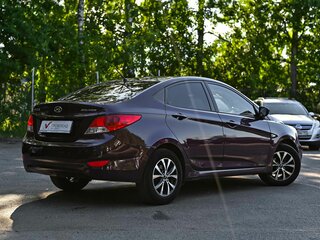 2013 Hyundai Solaris I, красный, 669000 рублей, вид 2