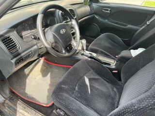 2005 Hyundai Sonata IV (EF) Рестайлинг, серый, 360000 рублей, вид 4