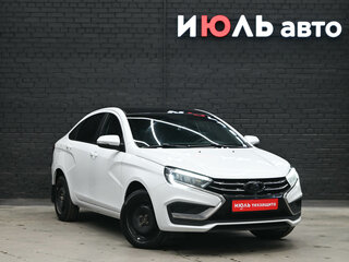 2024 Lada (ВАЗ) Vesta I Рестайлинг (NG), белый, 1150000 рублей, вид 3