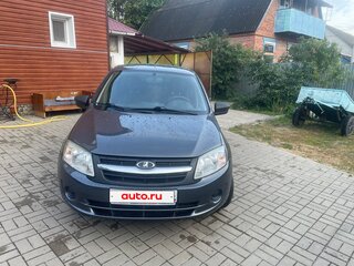 2017 Lada (ВАЗ) Granta I, серебристый, 430000 рублей, вид 1