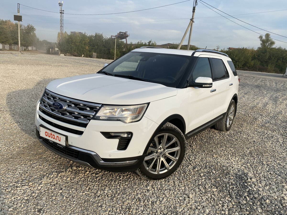 Купить б/у Ford Explorer V Рестайлинг 2 3.5 AT (249 л.с.) 4WD бензин ...
