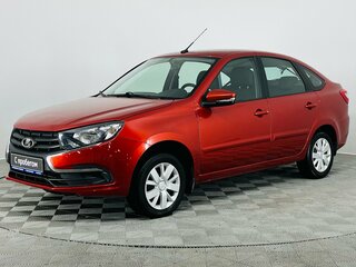 2021 Lada (ВАЗ) Granta I Рестайлинг, красный, 750000 рублей, вид 1