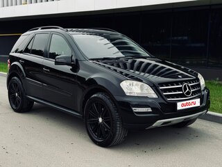 2008 Mercedes-Benz M-Класс 350 II (W164) Рестайлинг, чёрный, 1198000 рублей, вид 1