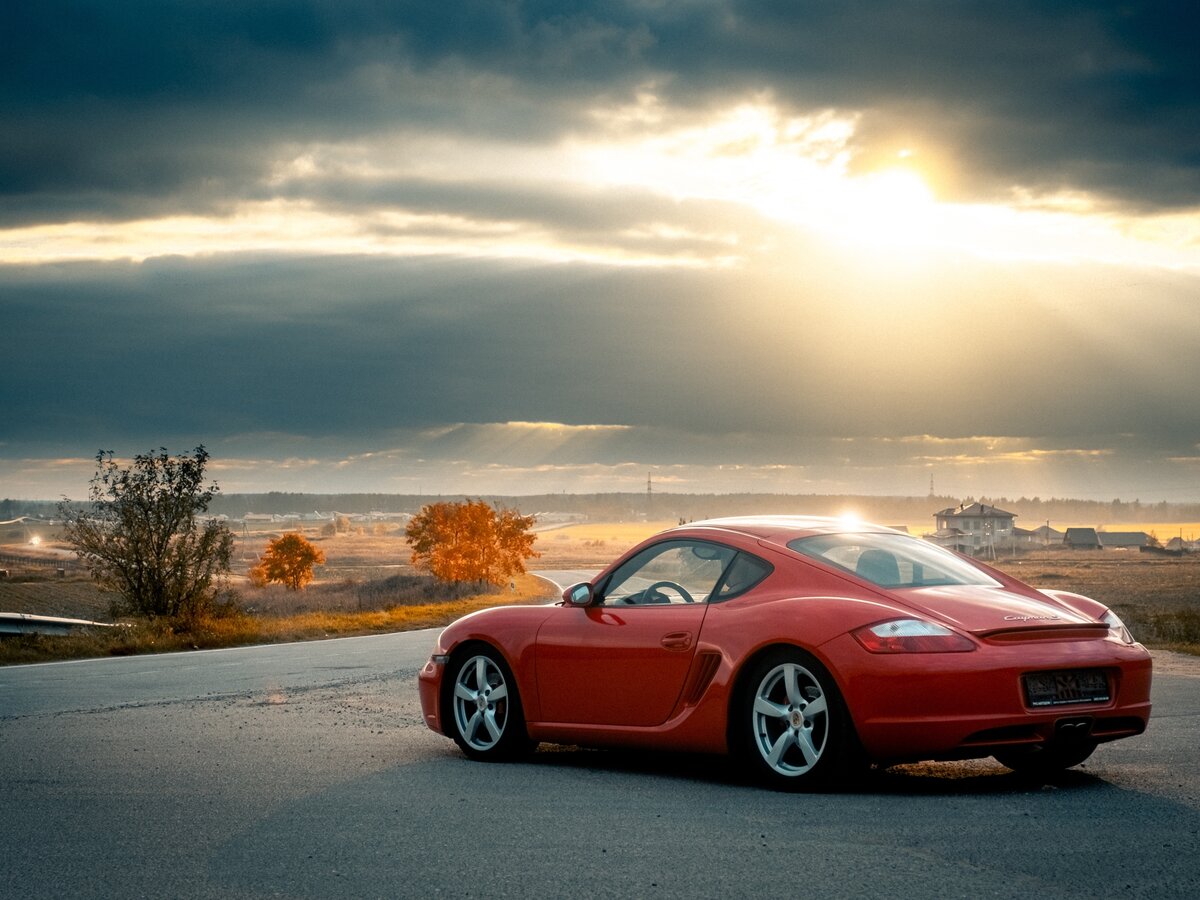 Porsche Cayman Polizei