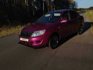 2013 Lada (ВАЗ) Granta I, фиолетовый, 310000 рублей, вид 1