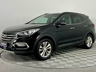 2017 Hyundai Santa Fe III Рестайлинг, чёрный, 1970000 рублей, вид 1