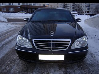 2003 Mercedes-Benz S-Класс Pullman IV (W220), чёрный, 6000000 рублей, вид 1