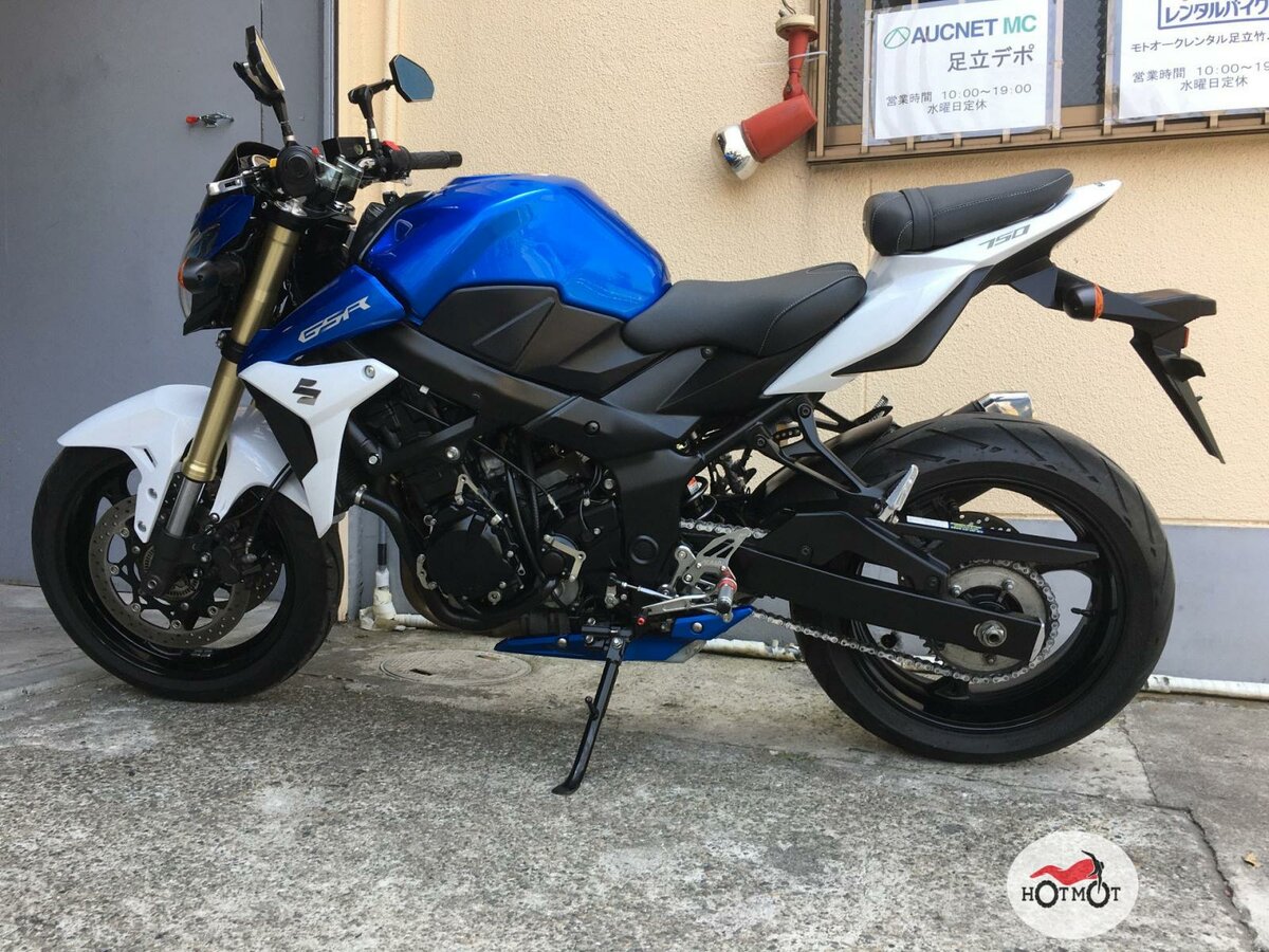 РњРѕС‚РѕС†РёРєР» Suzuki GSR 750