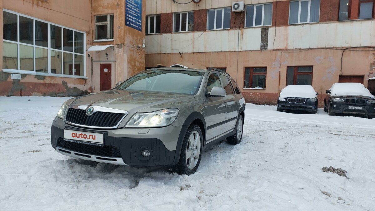 Skoda Octavia Scout антенна