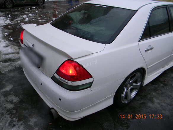 2001 Toyota Mark II IX (X110), белый - вид 1