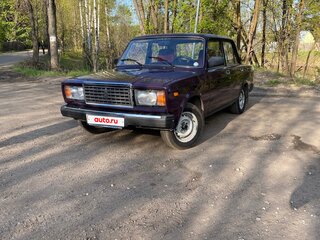 2002 Lada (ВАЗ) 2107, фиолетовый, 270000 рублей, вид 1
