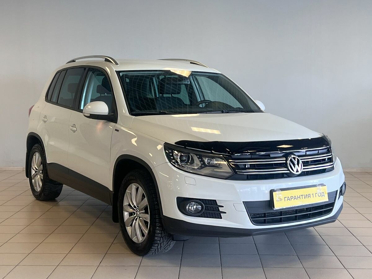 Volkswagen Tiguan 2016 Р±РµР»С‹Р№