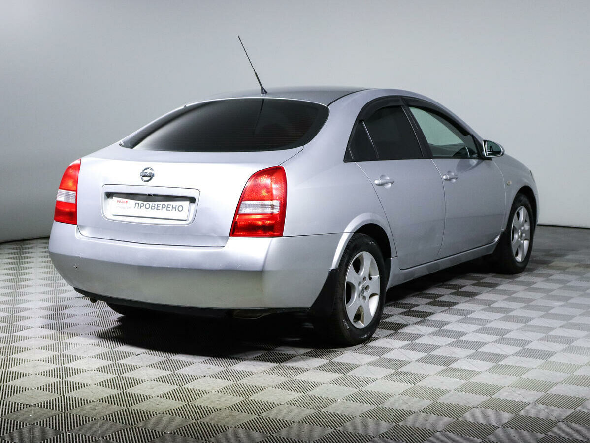 Купить б/у Nissan Primera III (P12) 1.8 AT (125 л.с.) бензин автомат в Москве: з
