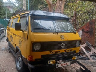 1986 Volkswagen Transporter 4-speed T3, жёлтый, 1200000 рублей, вид 1