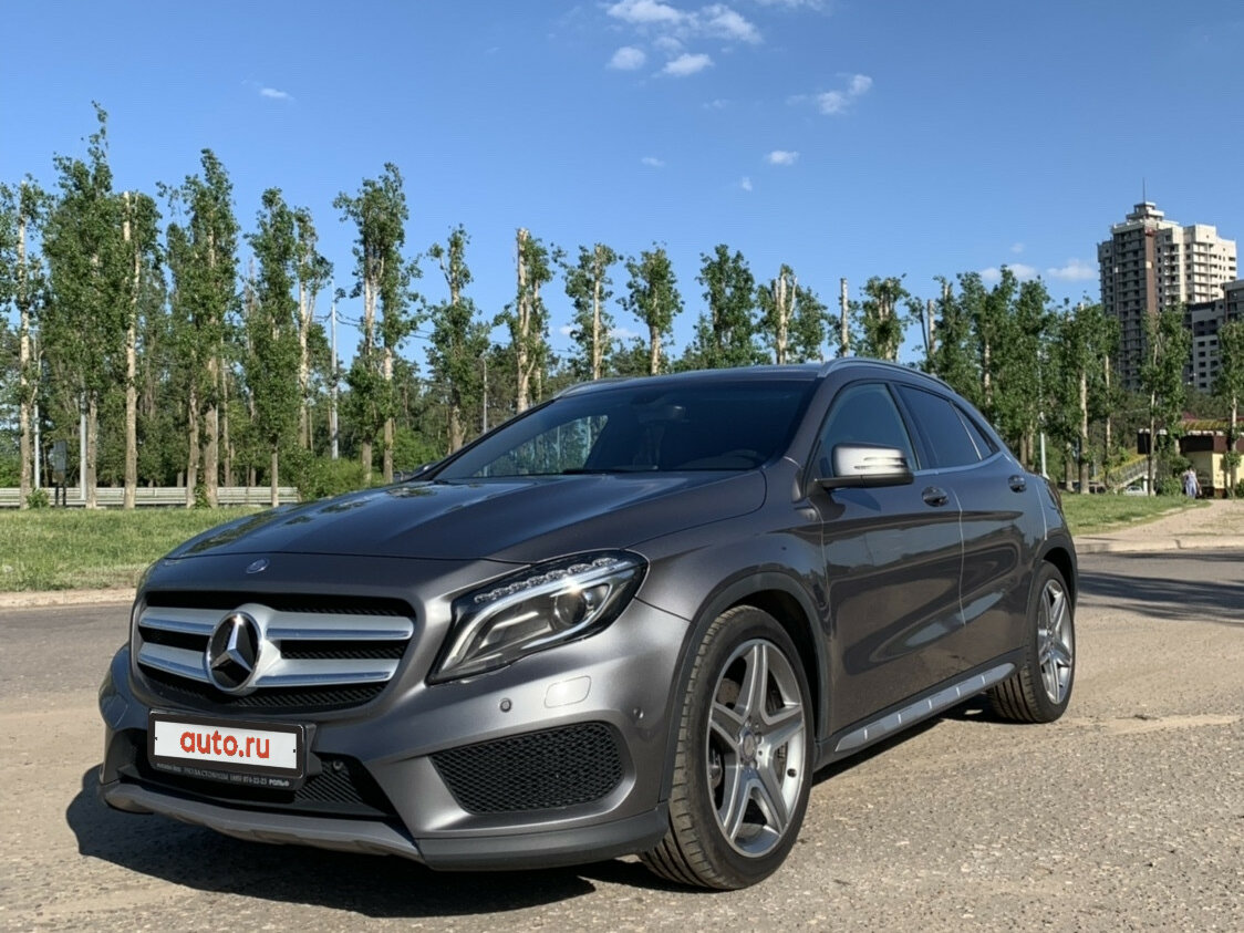 Мерседес графит матовый GLA