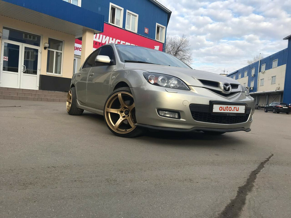 Мазда 3 2006 золотистый