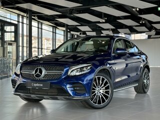 2018 Mercedes-Benz GLC Coupe 300 I (C253), синий, 3700000 рублей, вид 1