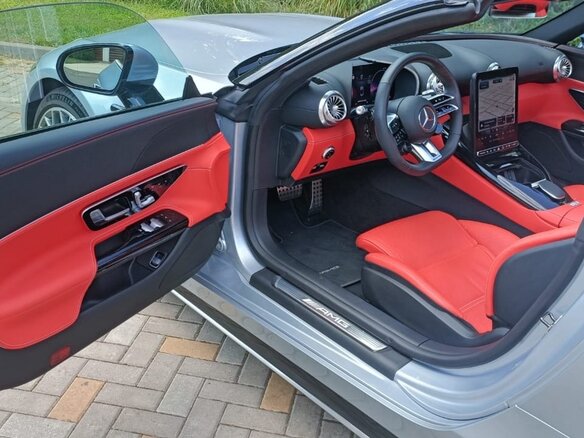 2022 Mercedes-Benz SL-Класс AMG SL 43 43 AMG IV (R232), серый, 12000000 рублей - вид 10