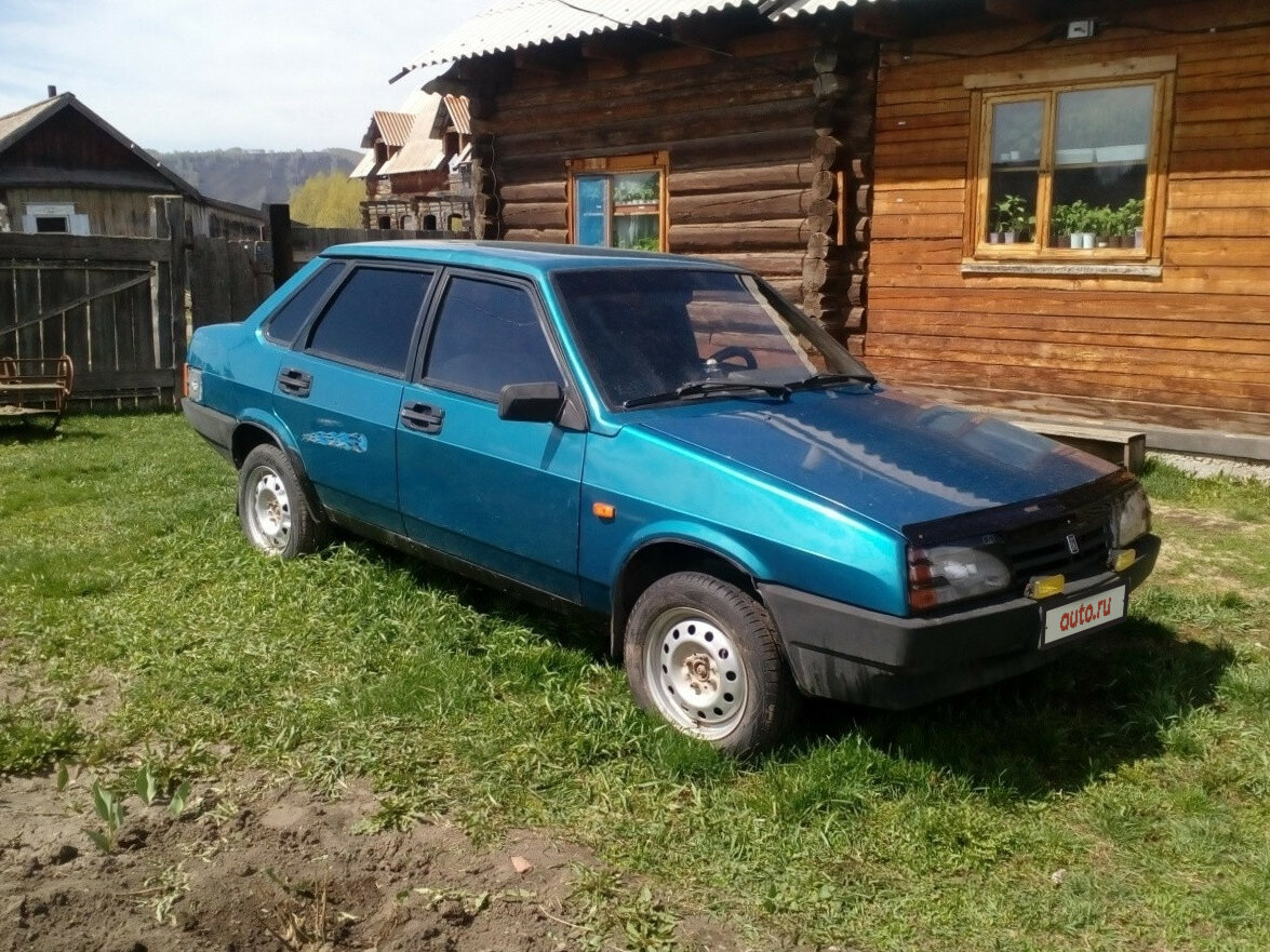 Lada Samara 21099 Р·РµР»РµРЅС‹Р№