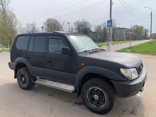 1997 Toyota Land Cruiser Prado 90 Series, чёрный, 950000 рублей, вид 3